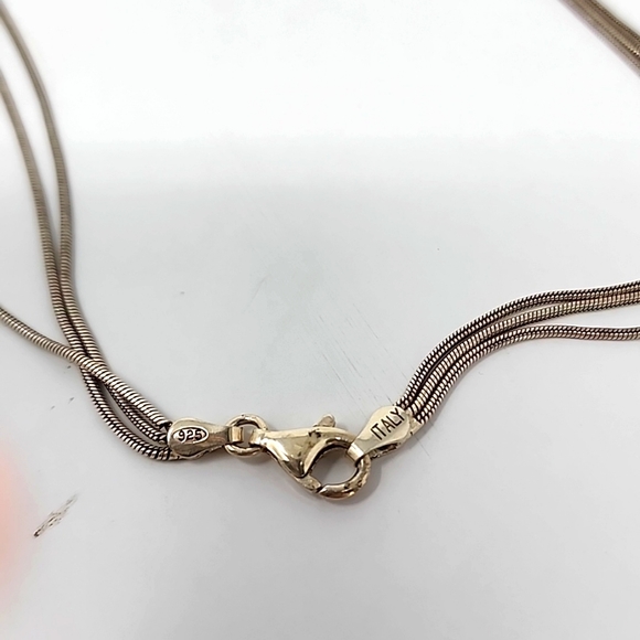 Silpada Liquid Silver Ball Necklace ~ Made in Italy - Picture 3 of 3